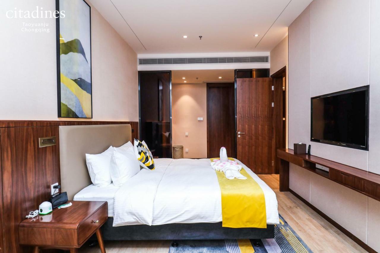 Aparthotel Citadines Taoyuanju Chongqing Esterno foto
